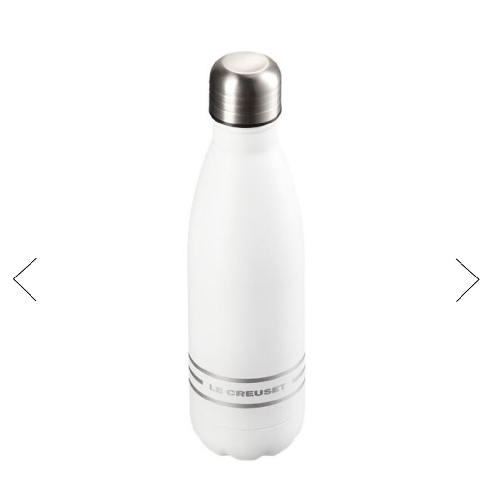 Le creuset white stainless water bottle